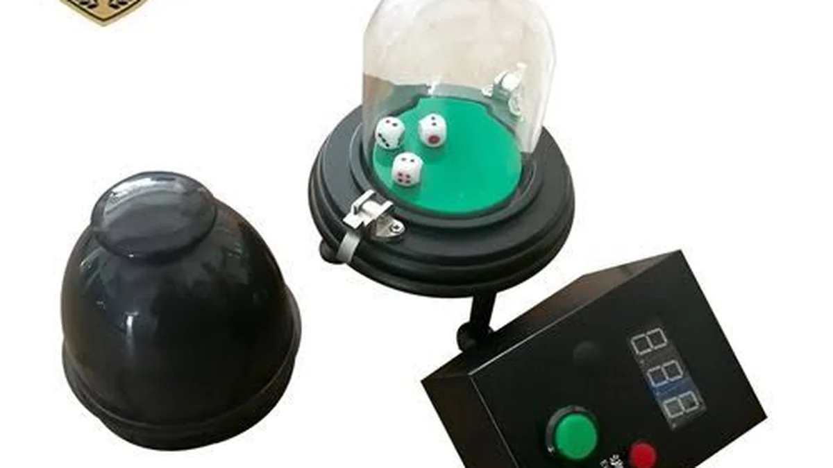 Casino Sicbo Games Metal Automatic Dice Shaker - YamanPlus Philippines
