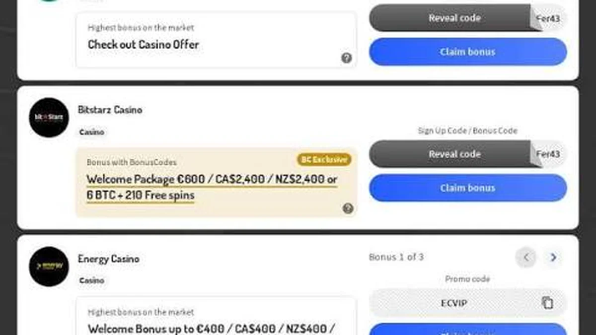 Casino Bonus Codes 2026 - YamanPlus Philippines