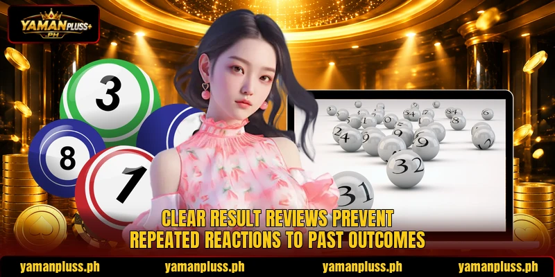 Clear result reviews prevent repeated reactions to past outcomes Clear result reviews prevent repeated reactions to past outcomes