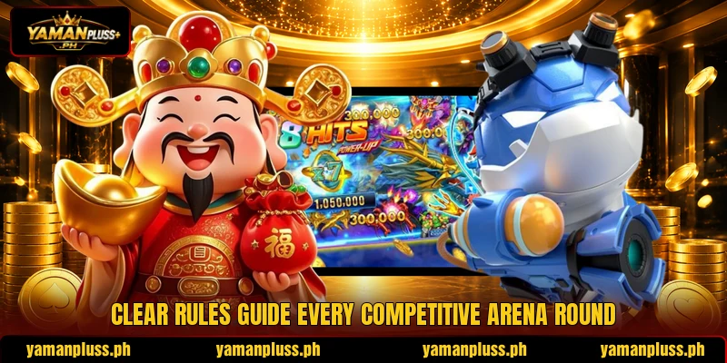 Clear rules guide every competitive arena round Clear rules guide every competitive arena round