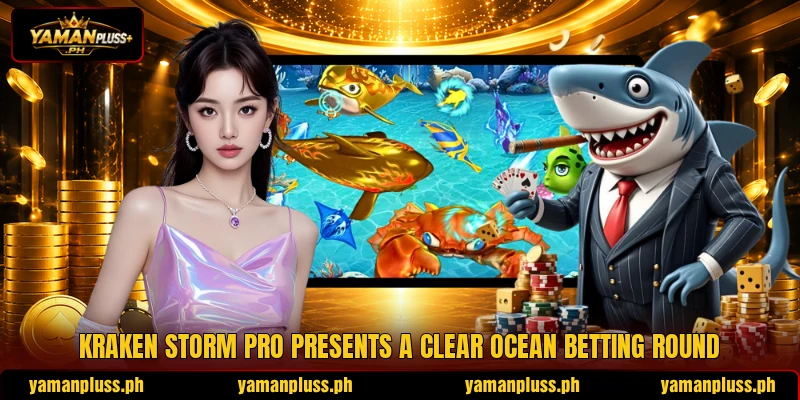 Kraken Storm Pro presents a clear ocean betting round Kraken Storm Pro presents a clear ocean betting round