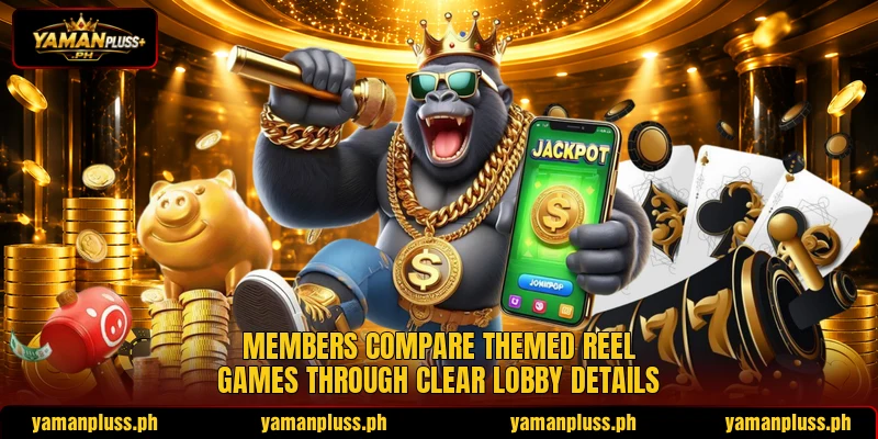Members compare themed reel games through clear lobby details Members compare themed reel games through clear lobby details