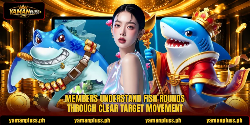 Members understand Fish rounds through clear target movement Members understand Fish rounds through clear target movement