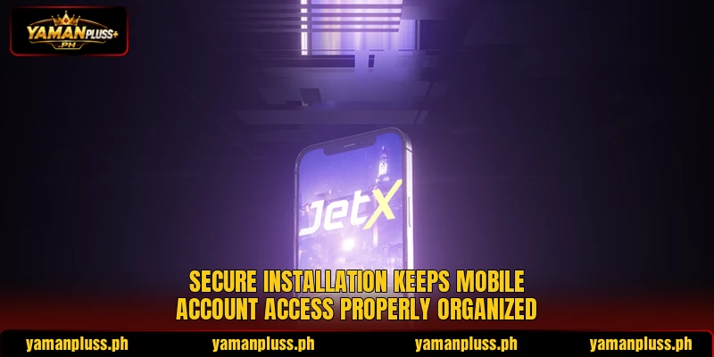 Secure installation keeps mobile account access properly organized Secure installation keeps mobile account access properly organized